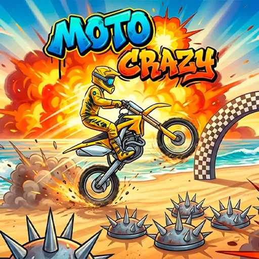 PLay Crazy Moto now!
