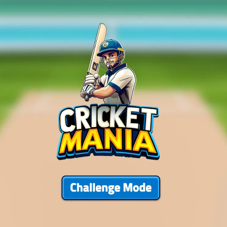 PLay Cricket Mania now!